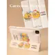 CARECASE 小罐頭小餅干iPad磁吸吸附三折式保護套 原創秋冬季 適用于iPad 蘋果 10.2 10.9 mini6 11 12.9英寸