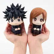 Jujutsu Kaisen Figures, 2Pcs Itadori Yuji, Satoru Gojo Figure Statues 33cm/13inch PVC Cartoon Character Decorations Collectible Anime Gifts