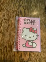 Sanrio Hello Kitty Made Japan Memo Paper Pad Notebook Journal 60 sheets Pink
