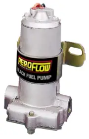 Aeroflow Black Fuel Pump 140 Gph 3/8" Barb Or F/Male 3/8" NPT AF49-1010