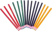 CORHAD Sketched Marking Pencils 15pcs Fabric Pencil Set for Sketching Wax Crayons for Boys and Girls Safe Easy Coloring Tools