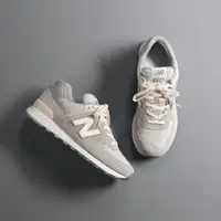 在飛比找Yahoo奇摩購物中心優惠-NEW BALANCE 休閒鞋 NB 574 灰 奶茶 復古