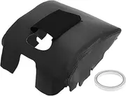 REPAIROCK Console Lid Armrest Cover for GMC Sierra 1500 2014-2018 Tahoe Centre Console Pad Armrest Protector Microfibre Leather with Black