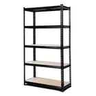 1.8M Garage Shelving Warehouse Rack Pallet Racking Storage Shelve Black Giantz