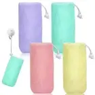 for Shower Foam Net Shower Soap Sack Saver Pouch Exfoliating Mesh Soap Pouch