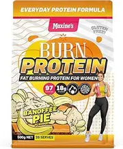 Maxine's Burn Banoffee Gluten Free Protein Powder 500 g