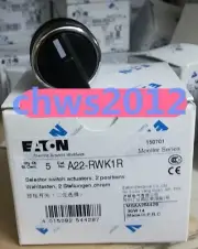 1 PCS NEW EATON MOELLER A22-RWK1R two position lock selection button head