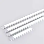 Closet Lights, Under Cabinet Lighting, Wireless USB Rechargeable Motion Sensor Night Light Bars with Large Capacity Battery Operated for Stairs/Wardrobe/Hallway/Kitchen/Camping