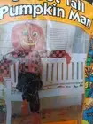 Vintage Sunhill Halloween 6 Foot Tall Pumpkin Man New Unopened Package