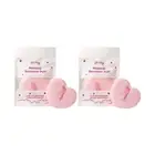 2x Oh Flossy Makeup/Cosmetic Remover Cleansing Ultra Soft Mircofibre Puff 3y+