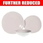 Benzer - Noosa Organic 12pc Dinnerset Reactive Glaze Millennial Pink