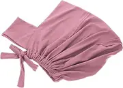 [LIFKOME] Hood Wrap Ecstatic Under Cap Hijab Hat for Women Scarf Cotton Beanie Hats for Women Turban Hijab Women Bonnet Sunhats Hijab Tube Women Turban Hijabs Bald Cap Caps Milk Silk Pink