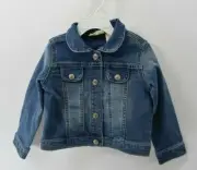 FIRST IMPRESSION GIRLS DENIM JACKET SZ 24 MOS NEW WITH TAG