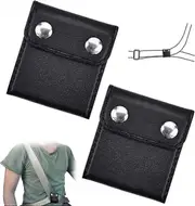 2 Pieces Universal Vehicle Safety Clips, Car Strap Positioner, Seat Belt Locking Clips, Shoulder Neck Relax Seat Belt Clip