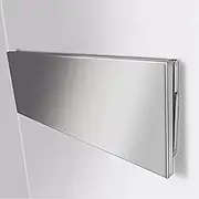 Wall-mounted folding table, with thick stainless steel bracket, folding desk for narrow spaces, wire drawing process, durable and space-saving folding desk