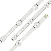 NIBOTT LED Strips 6-Lamps Fit for 32"TV 32LF595B 32LF550B 32LF595D 32LF595Z 32LF570V 32LF582V 32LB563B 32LB550V 32LB560V LC320DUH FG P2