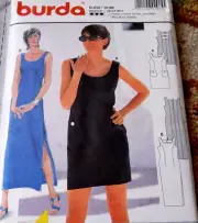 * LOVELY DRESS BURDA Sewing Pattern Sizes 8-10-12-14-16-18 UNCUT