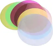 CIYODO 8pcs Photo Correction Film for Lampshade Lighting Correction Sheets Filter Film for Photography Random