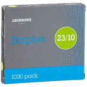 J.Burrows 23/10 Staples 1000 Pack