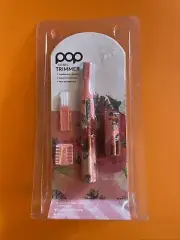 POP Sonic Trimmer Pink Red Flower NIP Women’s peach fuzz removed