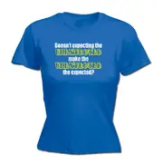 Doesn'T Expecting The Unexpected - Funny Novelty Womens T-Shirt T Shirt Tshirt