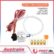Print Head Kit Ender-3 Neo/V2 Neo/Max Neo 3D Printer0.4mmBrass Nozzle Heat Block