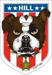 Powell Peralta Frankie Hill Bulldog Sticker 4.5" - FREE SHIPPING!