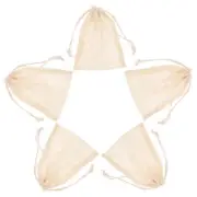 5Pcs Sisal Bag Exfoliating Soap Pouch Sisal Saver Bag Mesh