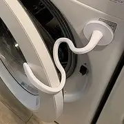 Faleior Front Load Washer Door Prop and Stopper - Magnetic Washing Machine Door Holder with 2.6-Inch Magnet Base, Removable Stopper Keep Open to Prevent Odors