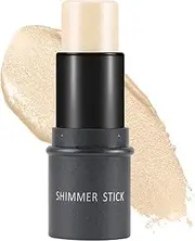 Boobeen Highlighter and Bronzer Stick - Glow Face Illuminator Contouring Makeup - Waterproof Long-lasting