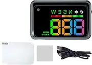 Car Hud,Heads up Car Hud Display Speedometer Projector - Multifunction Digital Mph Speed Meter for Truck Vehicles