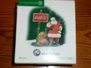 DEPT 56 CHRISTMAS IN THE CITY Accessory A COKE FOR SANTA (T) NIB