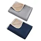 Breathable Cooling Throw Blanket Cool Fabric Blanket for Comfortable Sleep Cool