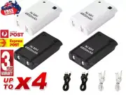 Rechargeable Battery + USB Charger Cable Pack for XBOX 360 Wireless Controller