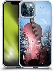 Head Case Designs Officially Licensed Mark Ashkenazi Violin Music Gel Case [Military Grade Protection] Compatible with Apple iPhone 12 Pro Max