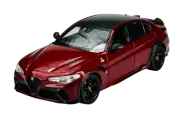 BBURAGO ALFA ROMEO GIULIA GTA RED 1:18 DIE CAST METAL MODEL NEW IN BOX 11048