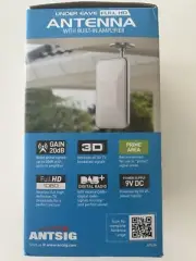 Antsig Antenna With Built-In Amplifier 3D ModelAP536