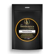 Titanium Dioxide - Powder for Skincare Formulations | Free Shipping - 500g