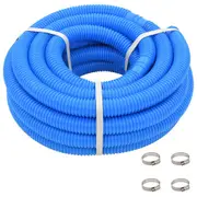vidaXL Pool Hose with Clamps Blue 38 mm 12 m Weight: 2.6 38 mm/12 m mit Klemmen