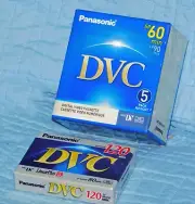 Five Panasonic 60-Minute DVC Tape (5-Pack) plus one 120 - SIX TOTAL - AYDVM60