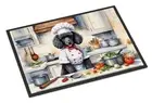 NEW Black Poodle The Chef Doormat Front Door Mat Indoor Outdoor Rugs for