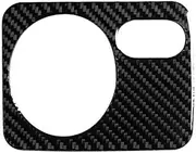 SCHAAN Carbon Fiber Car Headlight Fog Light Lamp Control Switch Panel Cover Trim for Golf 6 MK6 2008-2012 Accessories