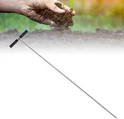 Ground Probe, Septic Tank Locator Tool, Stainless Steel Soil Probe, 32 to 48 Inch Adjustable Ground Probe Rod for Locating Septic Tank Underground Pipes