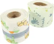 Levemolo 2 Rolls Self Adhesive Nail Trimming Tape for Hamster Running Wheel Durable Nail Grinder Strips for Pet Exercise Wheel for While Exercising