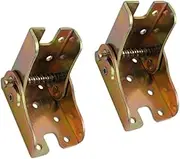 MERRYHAPY 2PCS Folding Hinge Bracket for Furniture Legs Compact Design for Tables Chairs for Space Saving Kitchens Retail Spaces