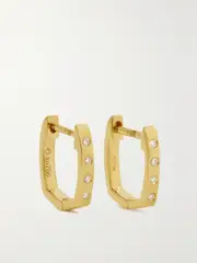 [Octavia Elizabeth] Octavia Elizabeth - + Net Sustain Ivy 18-karat Recycled Gold Diamond Hoop Earrings - One size One size Gold