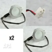2 X BAUMATIC EUROMAID RANGEHOOD LED LAMP LIGHT ASSY 3W SYK08