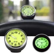 1pc Car Interior Luminous Clock Decor Watch Automotive Clock Auto Accessories (for: Ford)