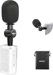 NEEWER 3.5mm TRS Omnidirectional Mini Microphone for DSLR Camera Recorder Vlog Podcast Interview, Compatible with Rode Wireless GO II DJI Mic NEEWER CM28 CM31 Transmitter, CM4