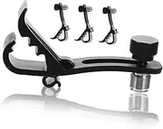 ELAYARD 4Pcs Shock Microphone Clip Set for Drum Set Height Drum Rim Clamp for Close Recording Lightweight and Durable Mic Holder for Percussion Instruments